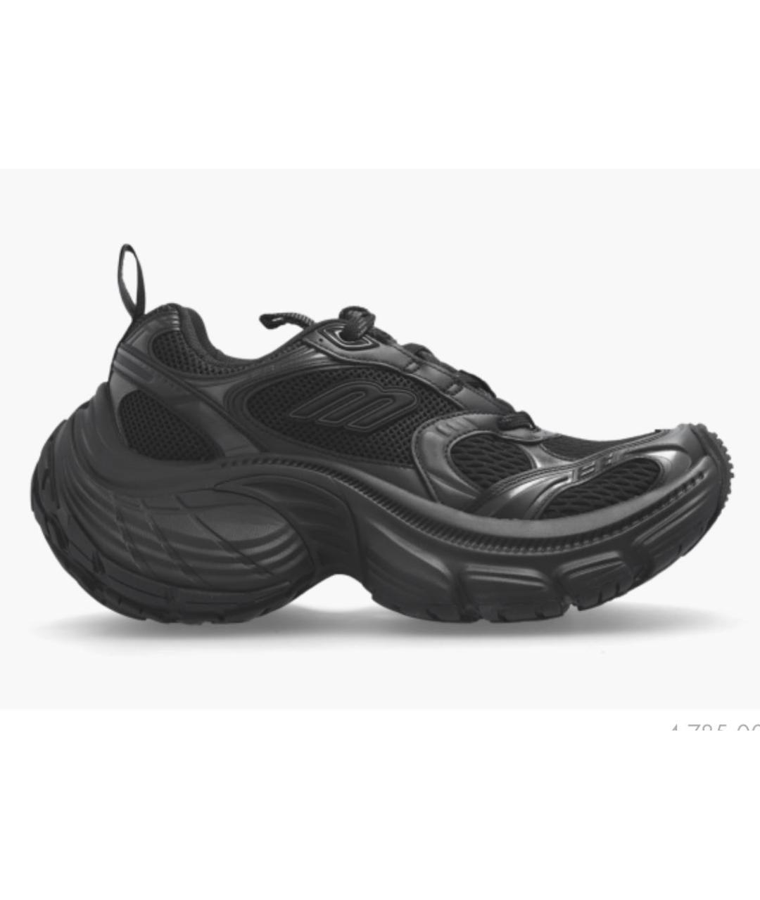 BALENCIAGA Черные текстильные кроссовки, фото 8