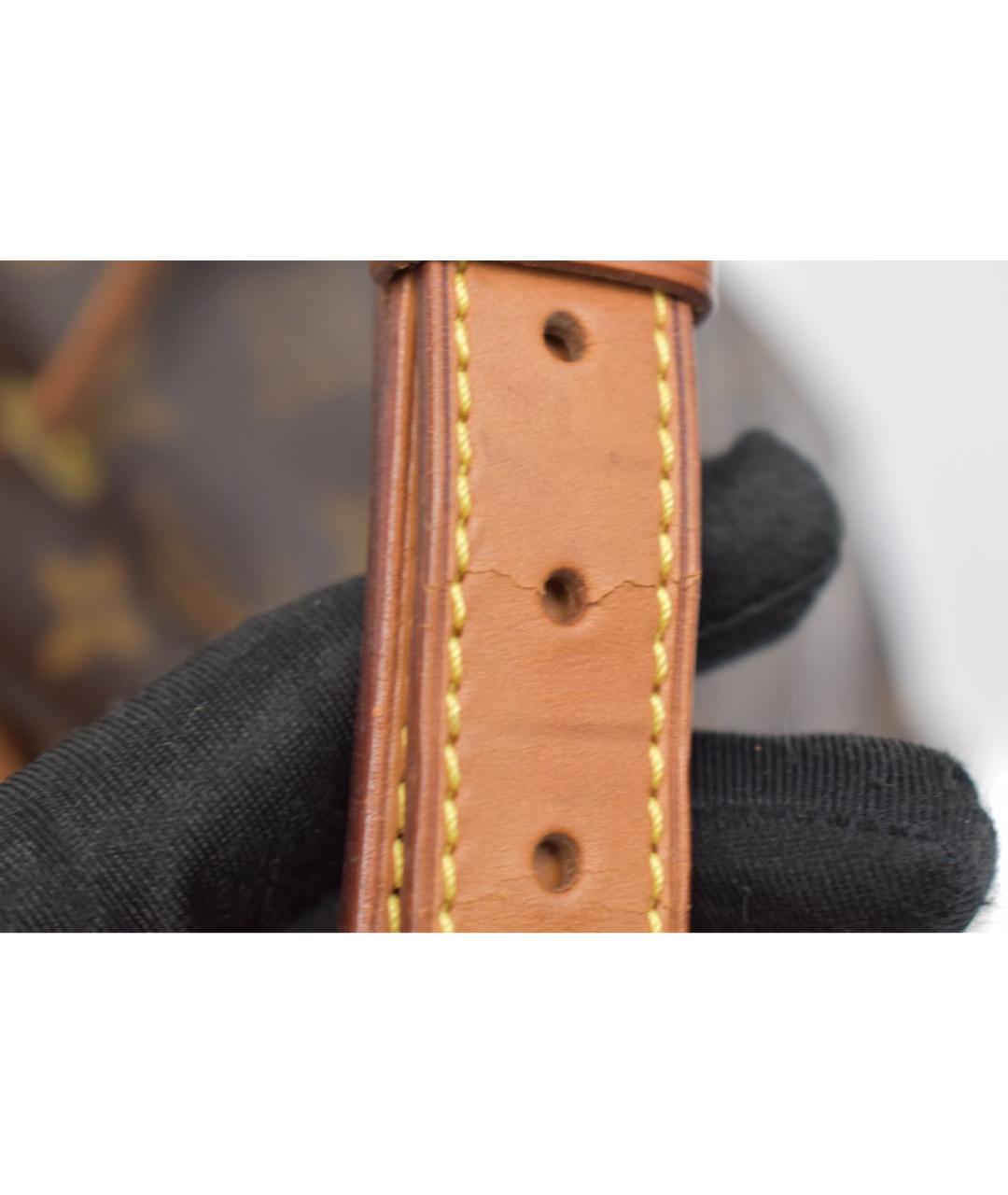 LOUIS VUITTON Коричневая сумка через плечо, фото 8