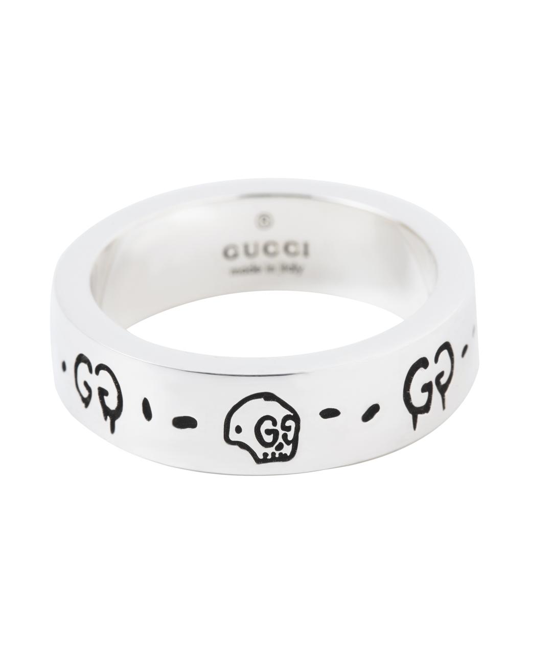 GUCCI Серебряное серебряное кольцо, фото 1