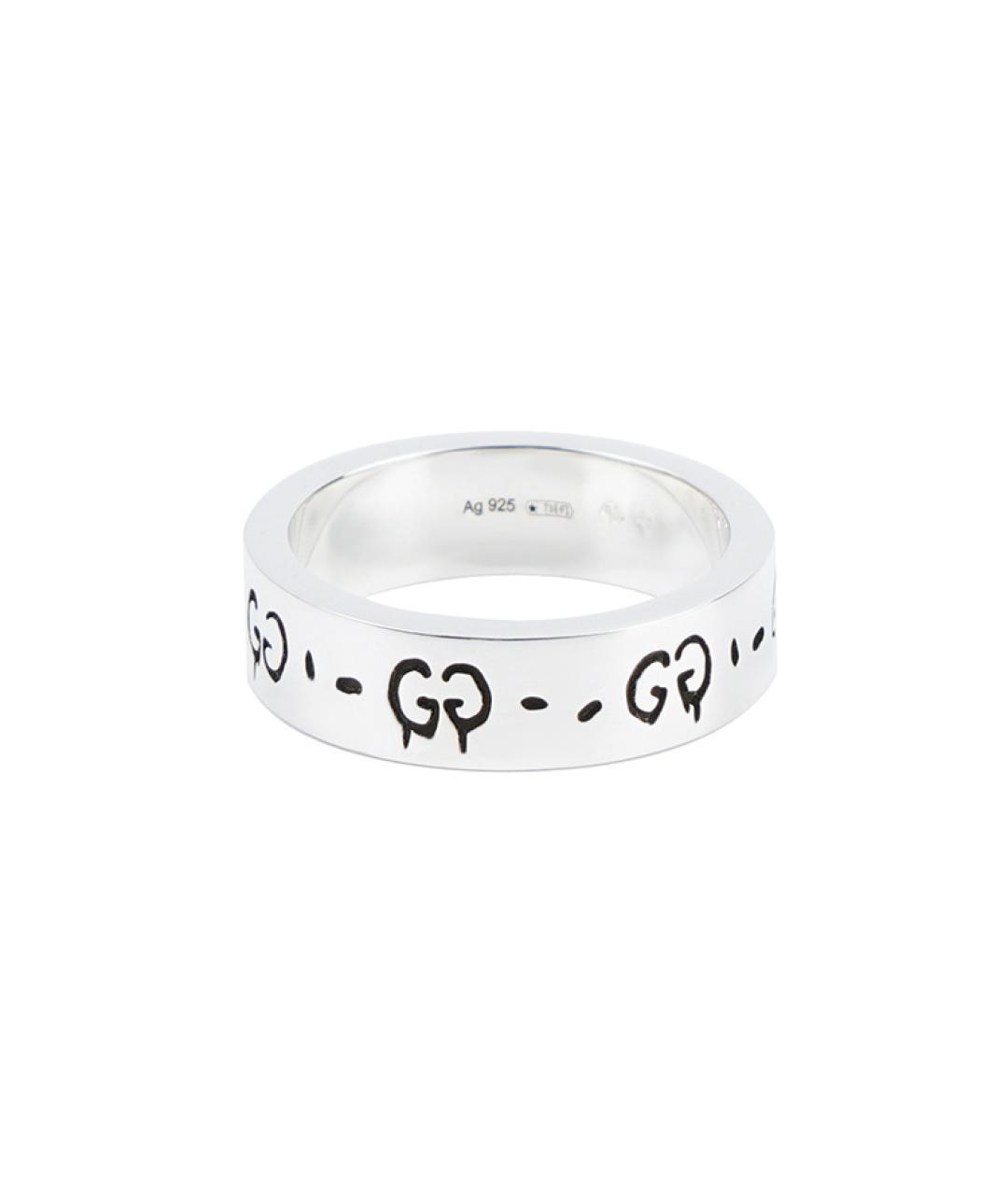 GUCCI Серебряное серебряное кольцо, фото 2