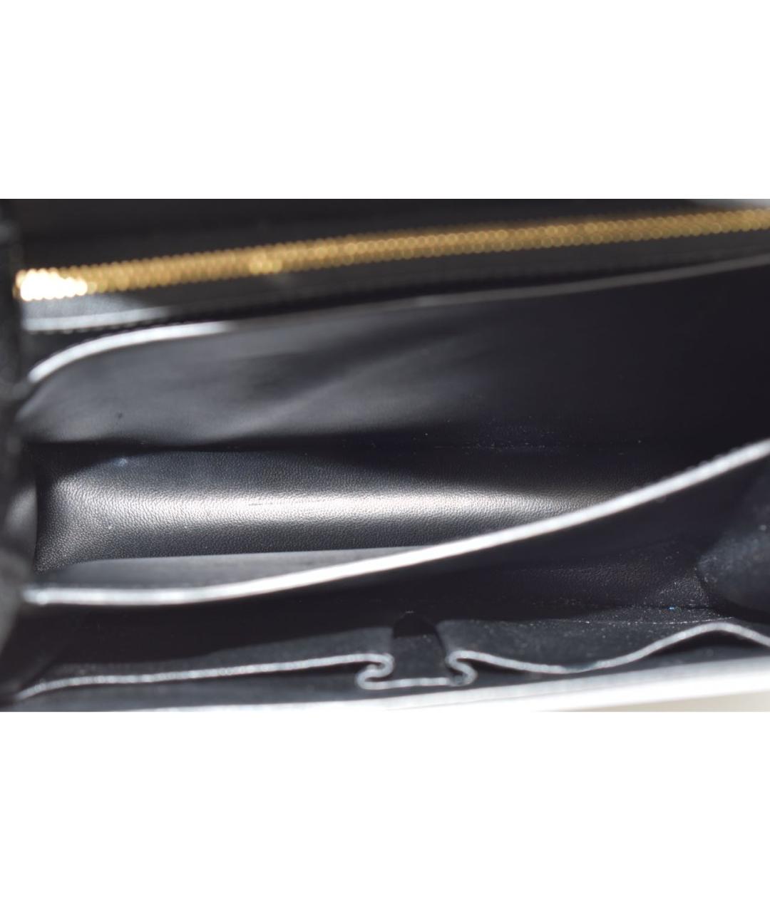 CELINE Черная кожаная сумка через плечо, фото 4