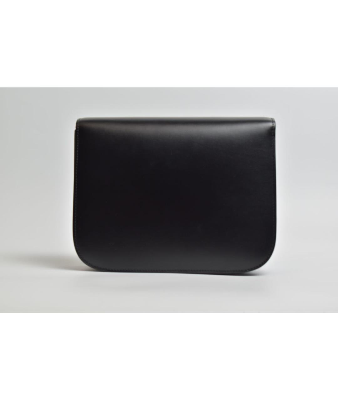 CELINE Черная кожаная сумка через плечо, фото 3