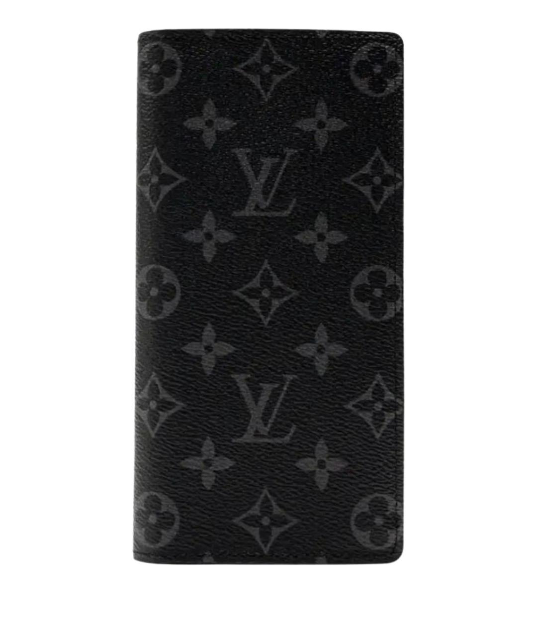 LOUIS VUITTON Антрацитовый кошелек, фото 1