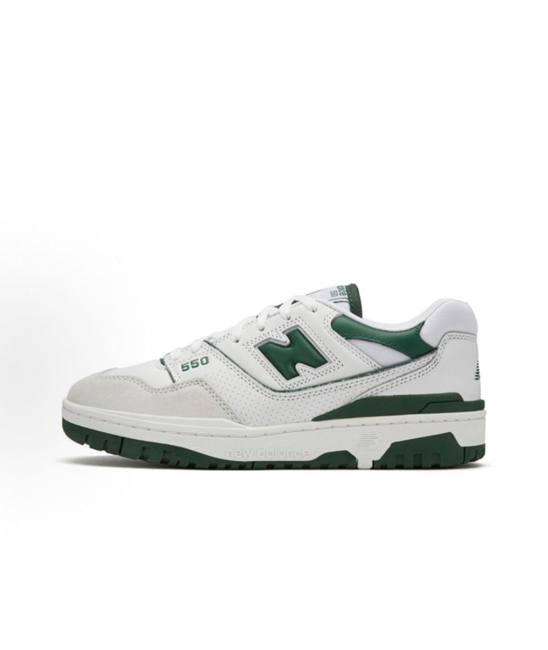 NEW BALANCE Зеленые низкие кроссовки / кеды, фото 3