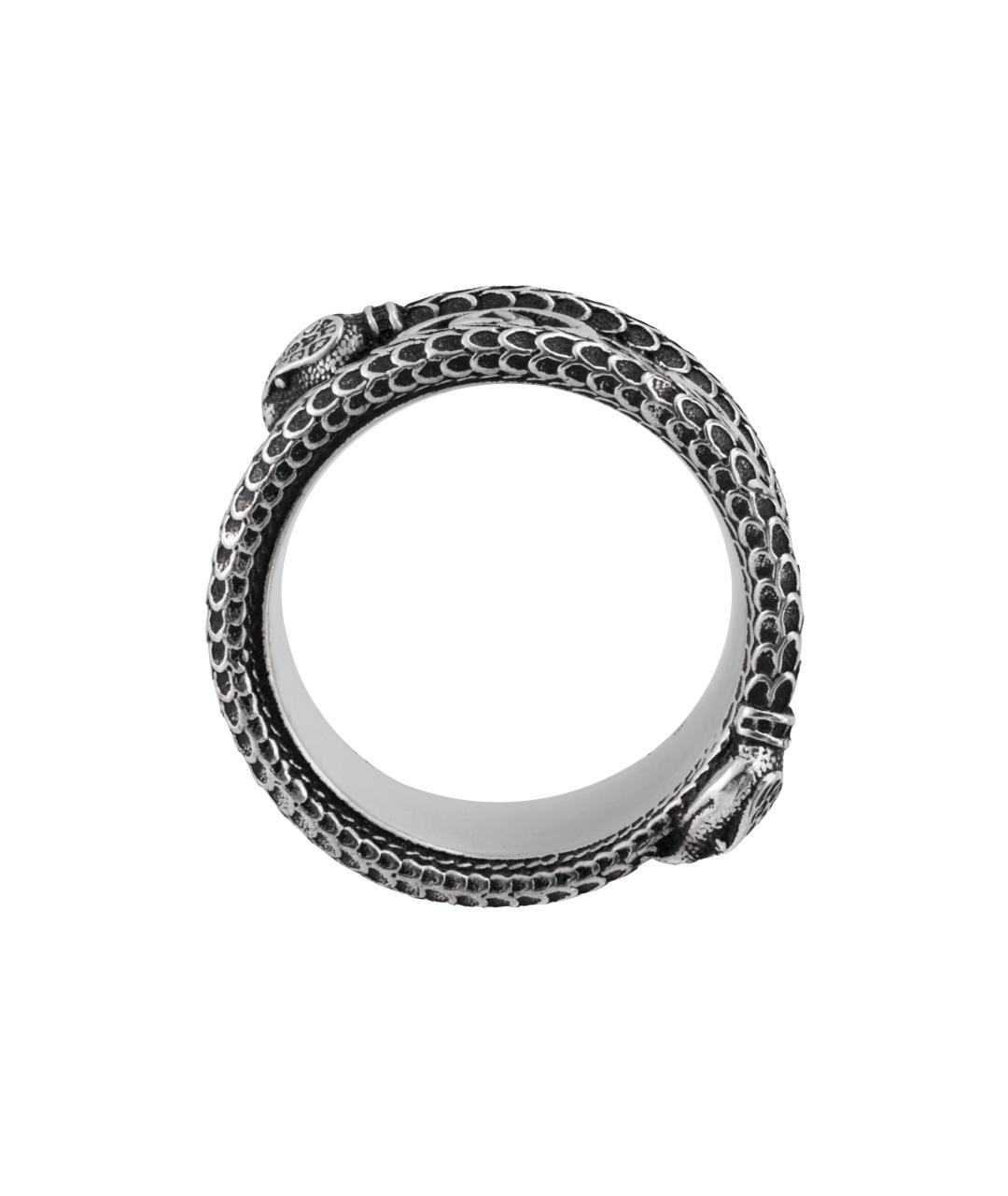 GUCCI Серебряное серебряное кольцо, фото 3