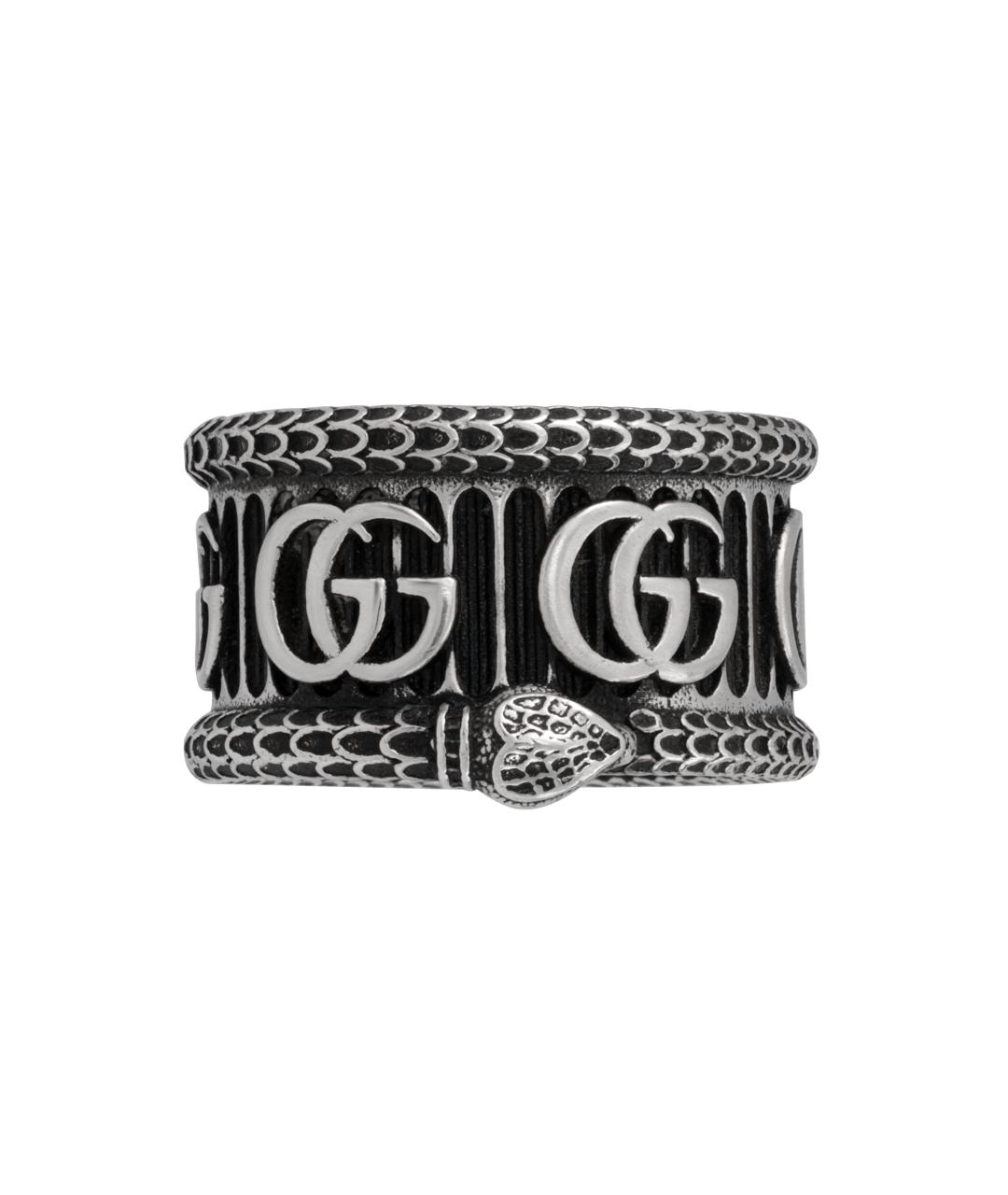 GUCCI Серебряное серебряное кольцо, фото 2