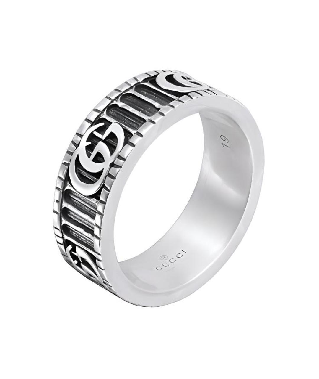 GUCCI Серебряное серебряное кольцо, фото 4