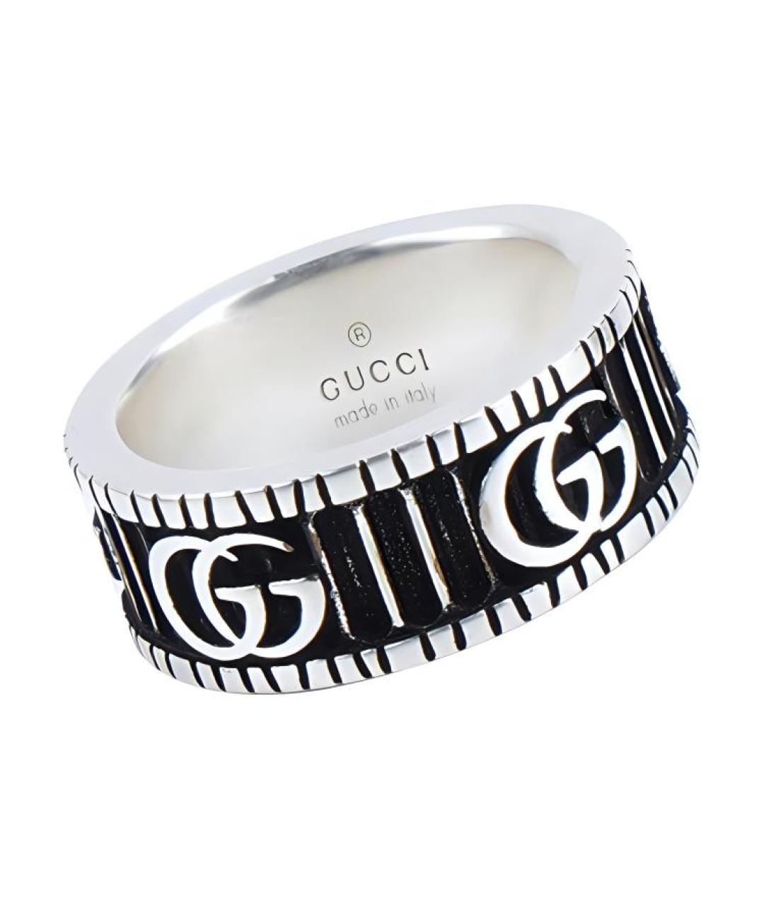 GUCCI Серебряное серебряное кольцо, фото 2