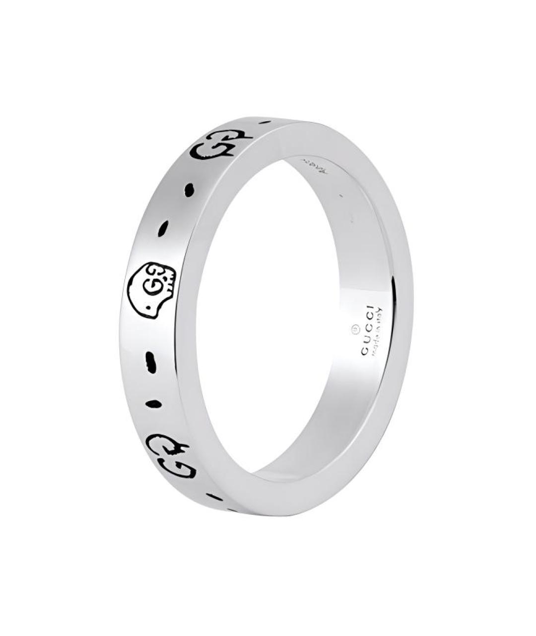 GUCCI Серебряное серебряное кольцо, фото 1