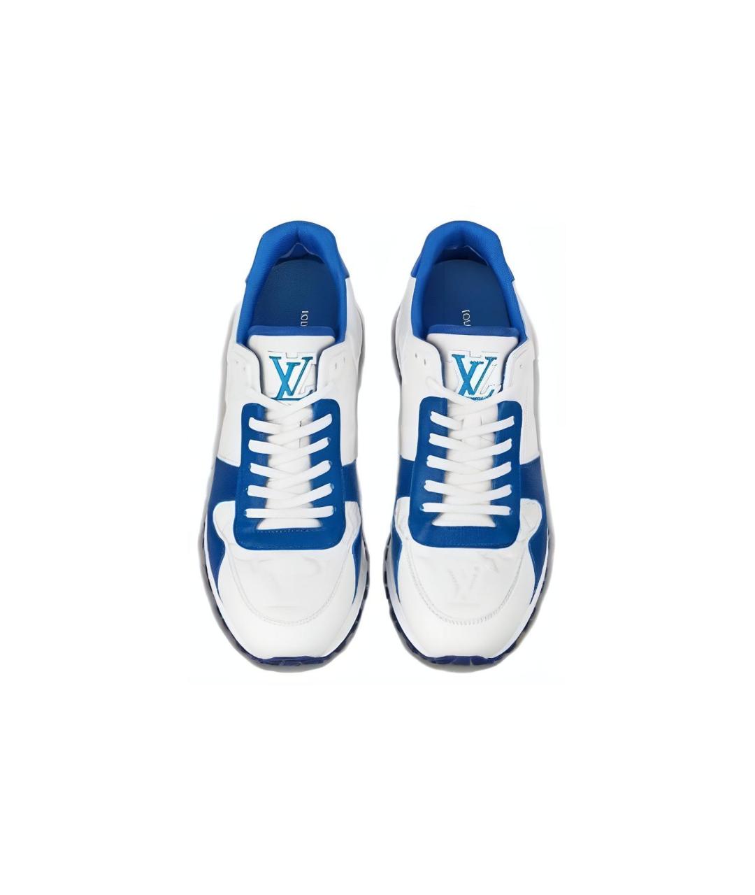 LOUIS VUITTON Мульти кожаные низкие кроссовки / кеды, фото 3