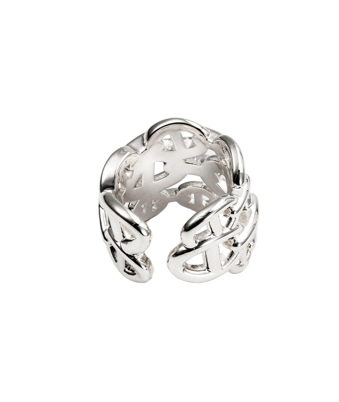 HERMES Серебряное серебряное кольцо, фото 5