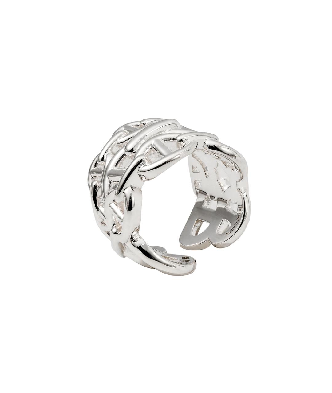 HERMES Серебряное серебряное кольцо, фото 4