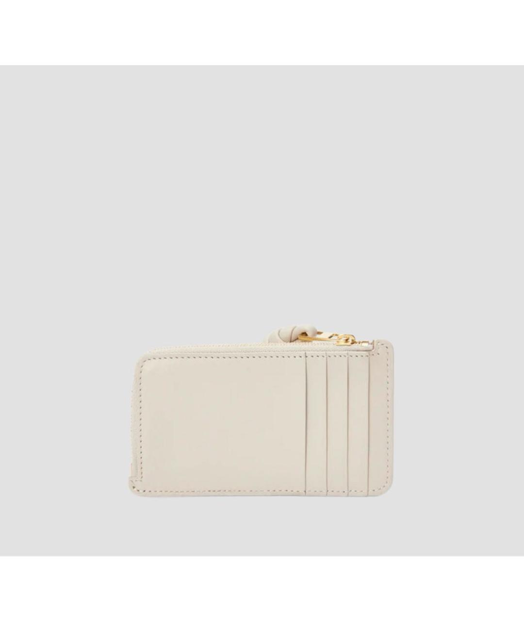 LOEWE Бежевый кожаный кардхолдер, фото 2