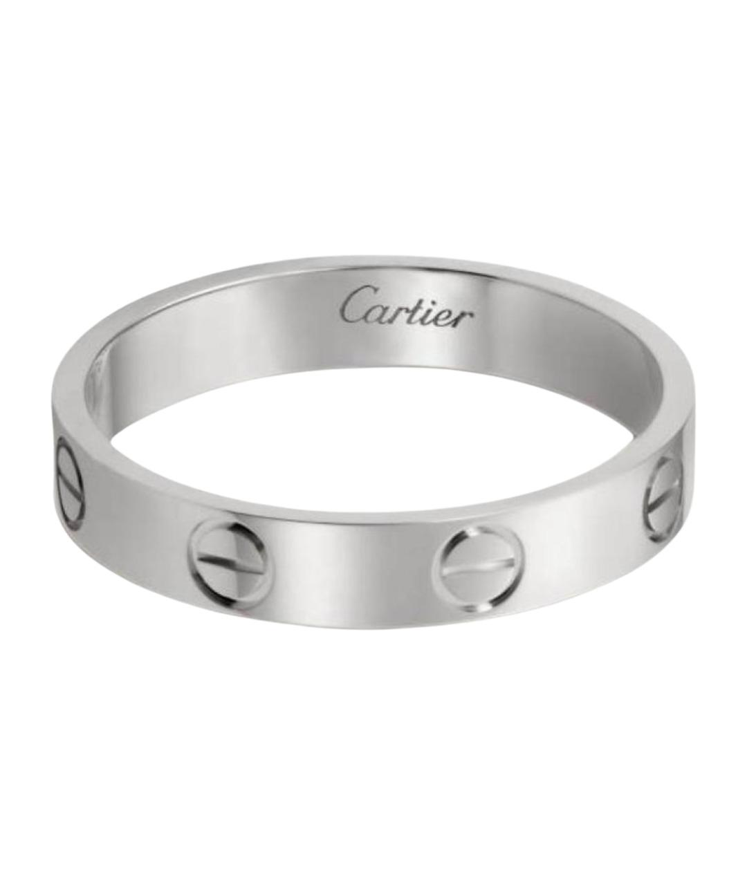 CARTIER Серебряное кольцо из белого золота, фото 1