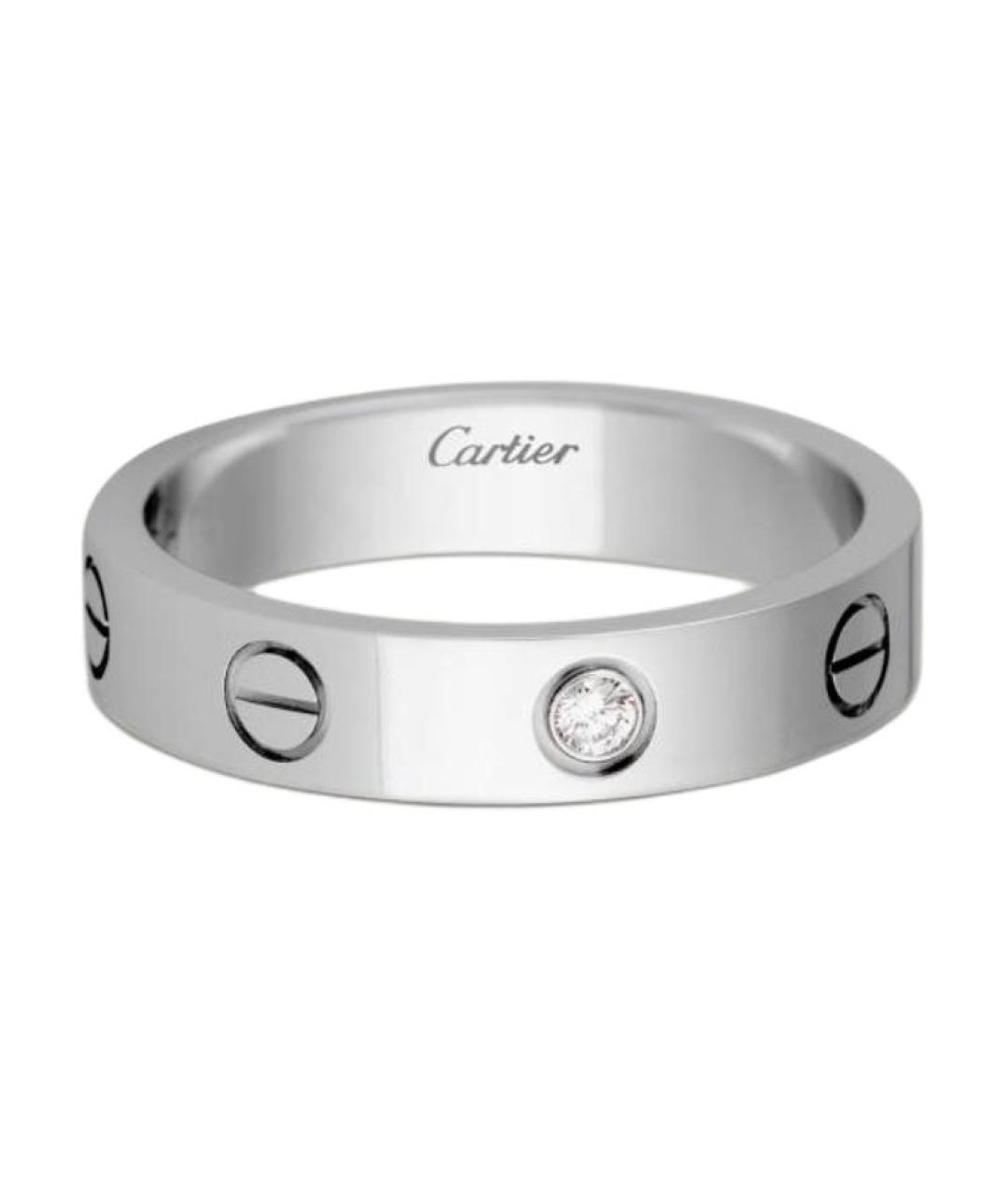 CARTIER Серебряное кольцо из белого золота, фото 1
