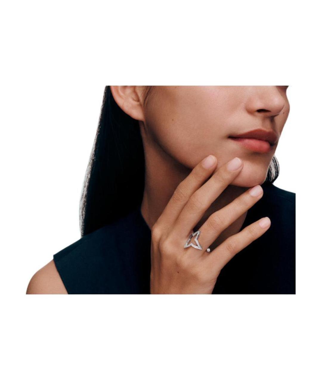 LOUIS VUITTON Серебряное кольцо из белого золота, фото 3