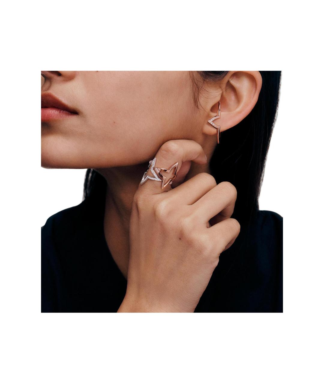 LOUIS VUITTON Серебряное кольцо из белого золота, фото 4