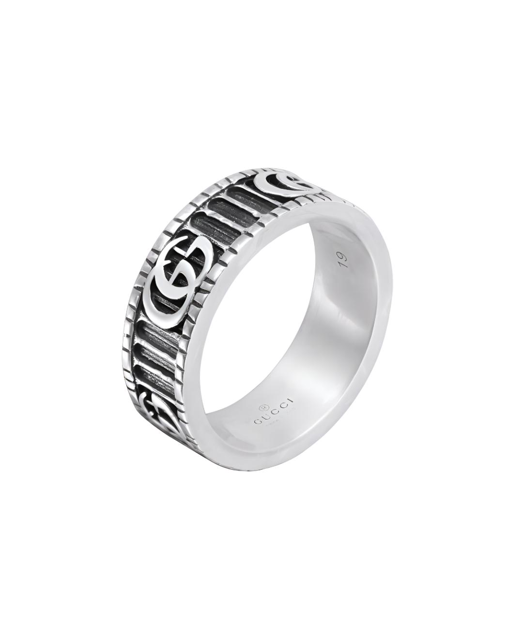 GUCCI Серебряное серебряное кольцо, фото 2