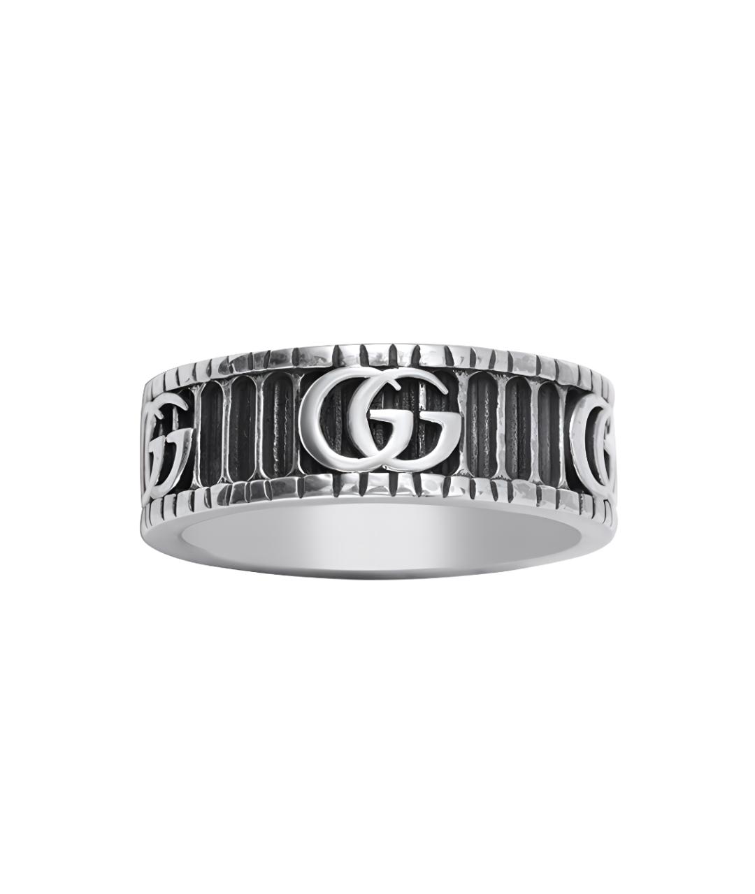 GUCCI Серебряное серебряное кольцо, фото 1