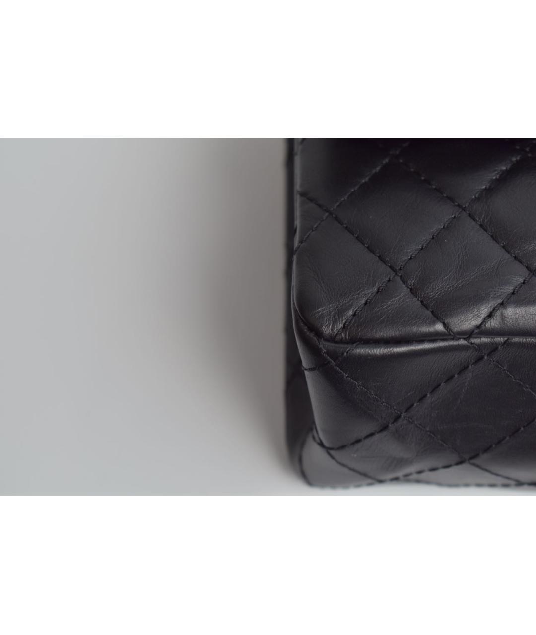 CHANEL Черная кожаная сумка через плечо, фото 6