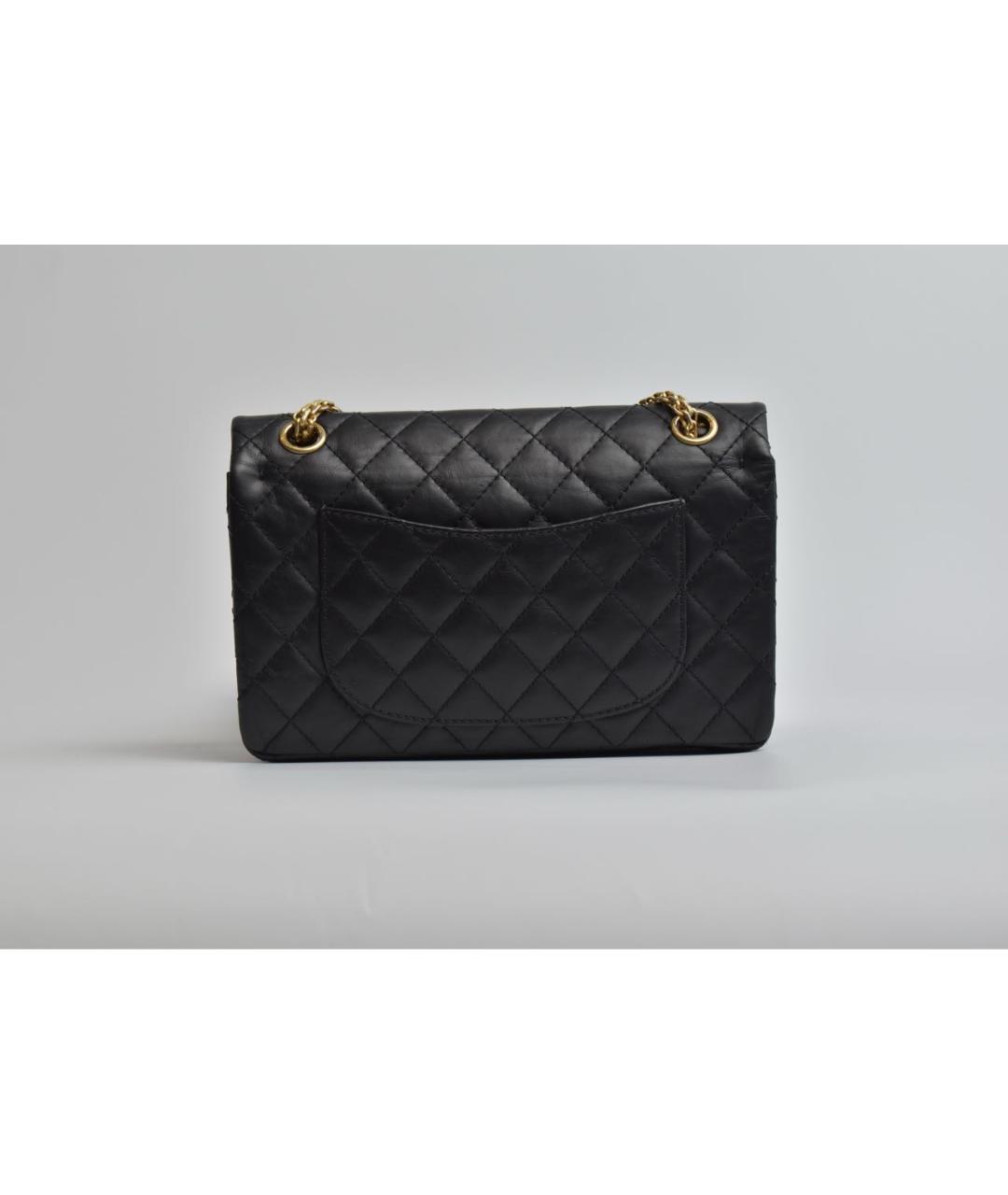 CHANEL Черная кожаная сумка через плечо, фото 3
