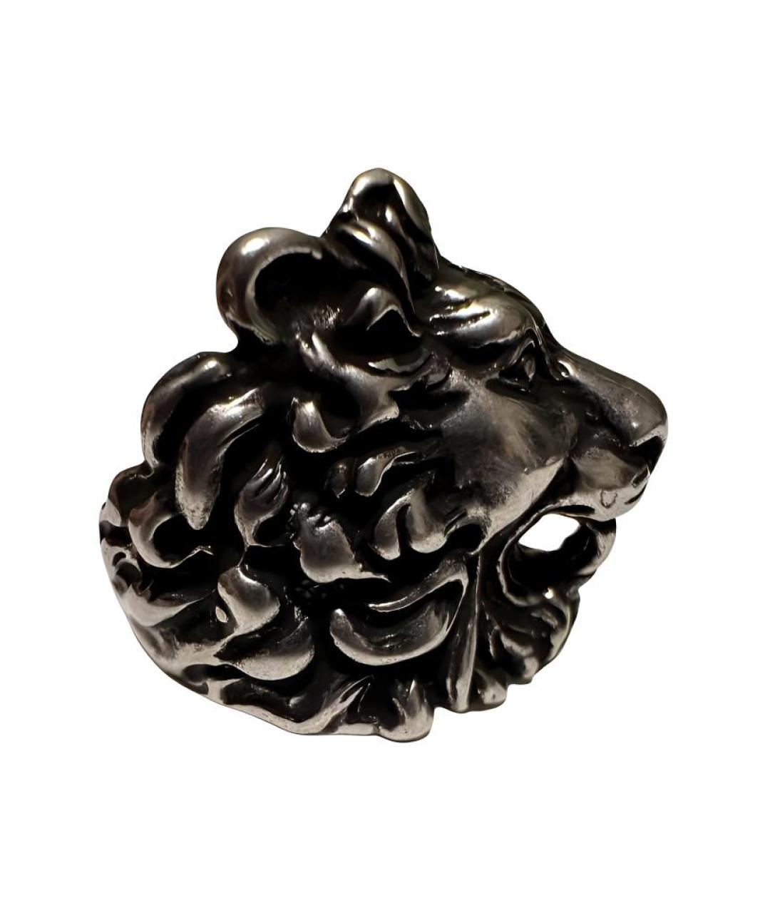 GUCCI Серебряное металлическое кольцо, фото 2