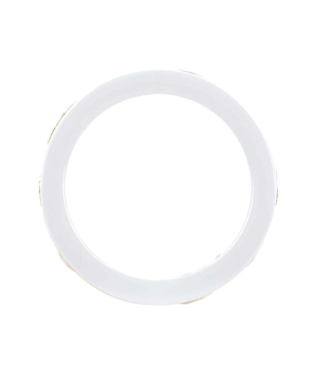 GUCCI Белое кольцо из желтого золота, фото 3