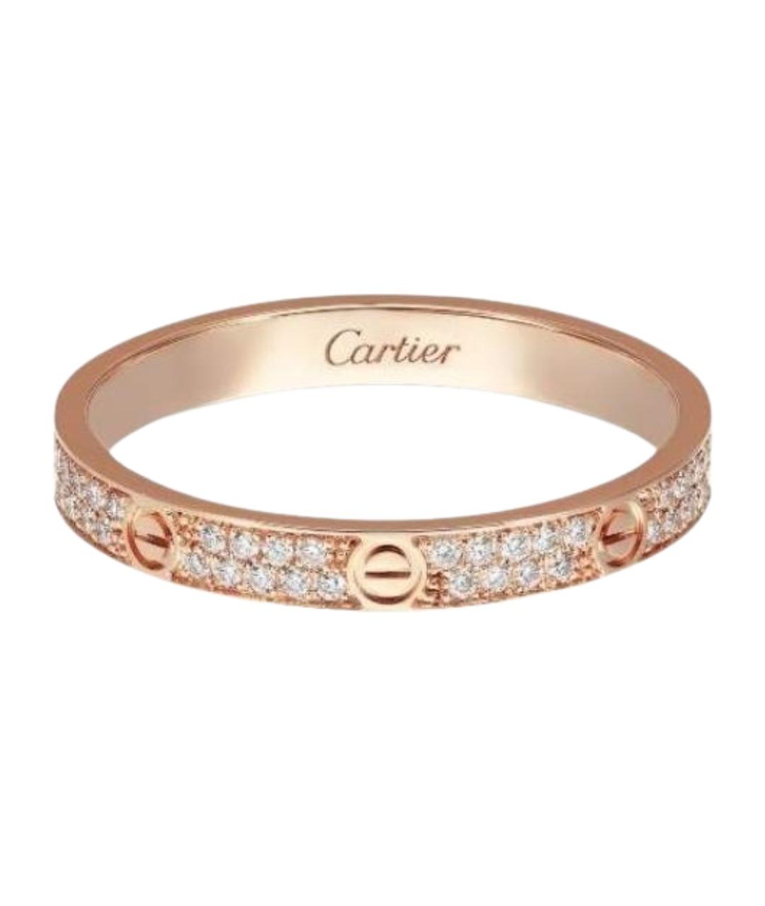 CARTIER Золотое кольцо из розового золота, фото 1