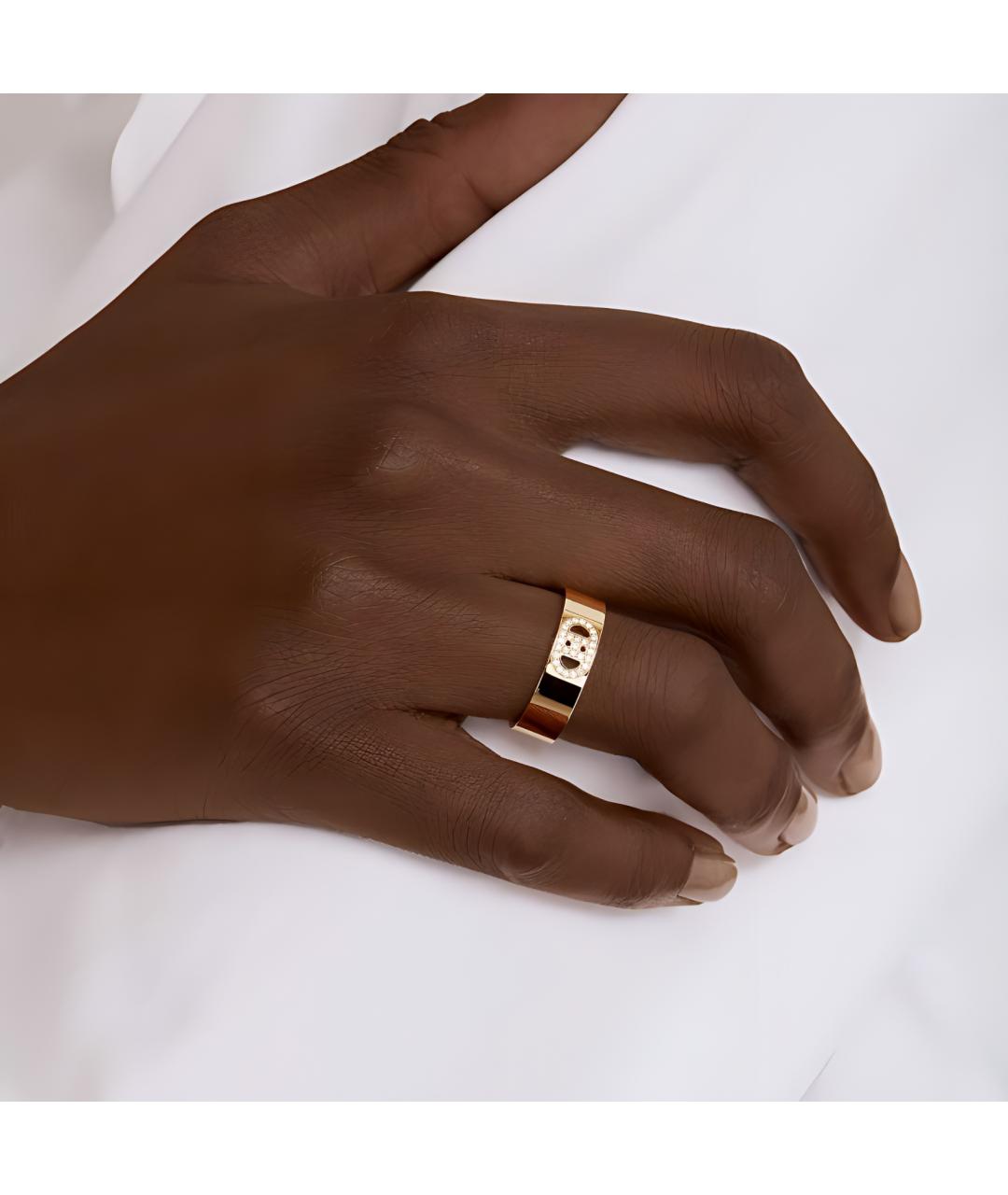 HERMES Золотое кольцо из розового золота, фото 2