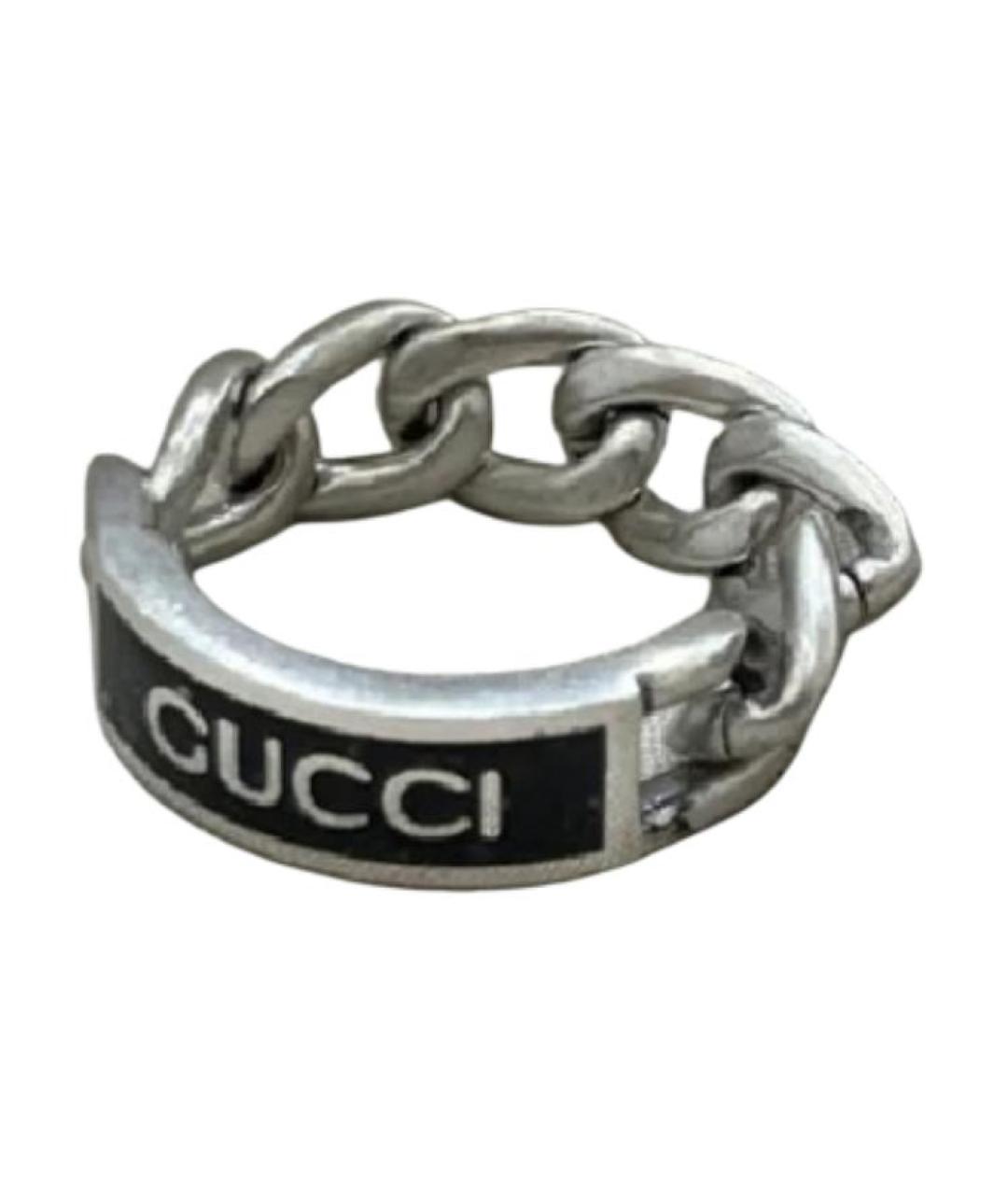 GUCCI Серебряное серебряное кольцо, фото 1