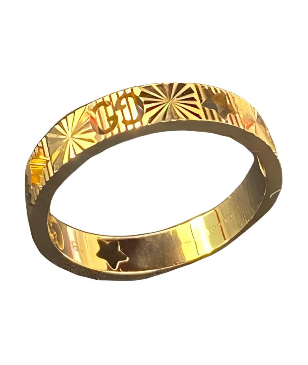 GUCCI Золотое кольцо из желтого золота, фото 3