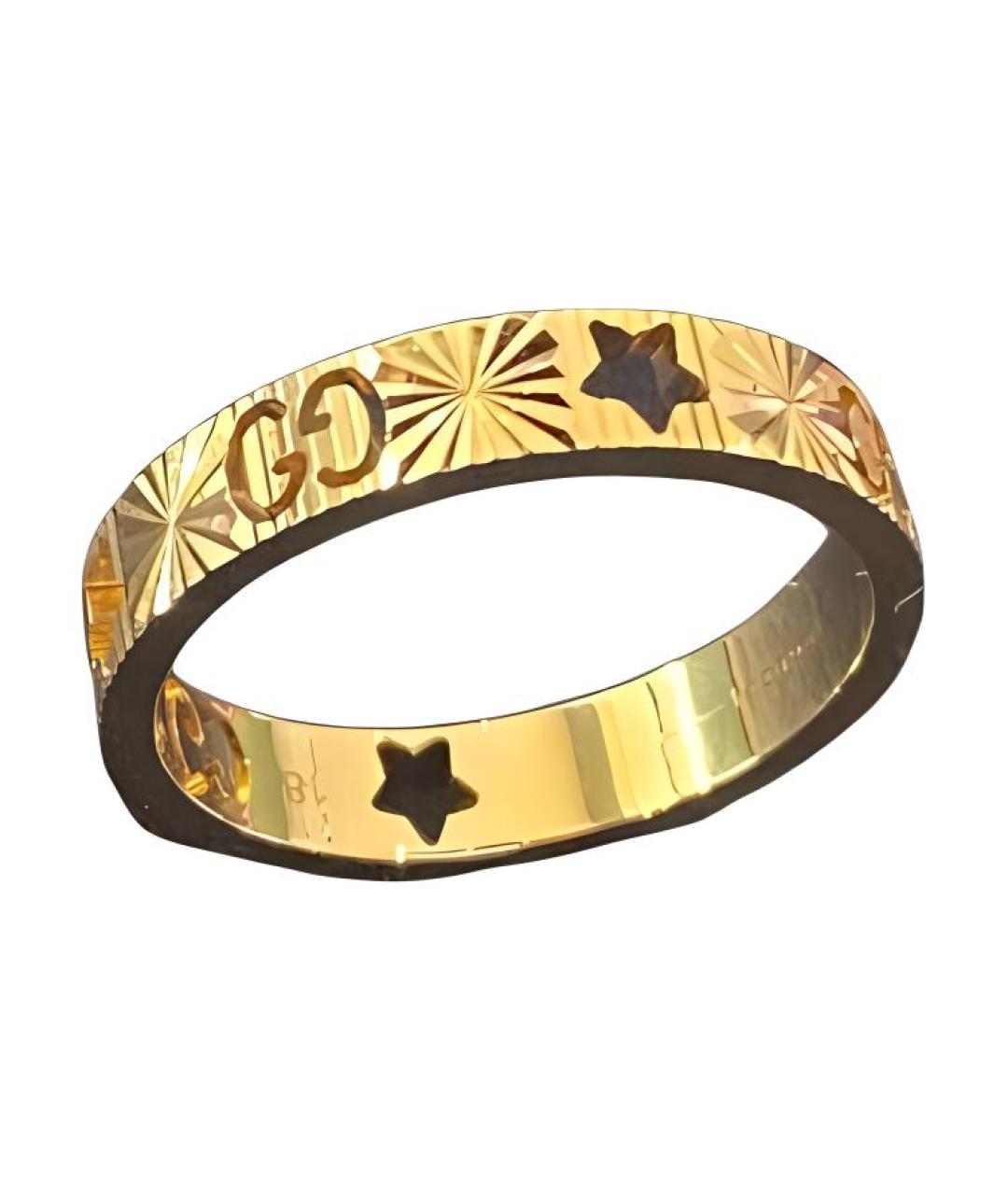 GUCCI Золотое кольцо из желтого золота, фото 1