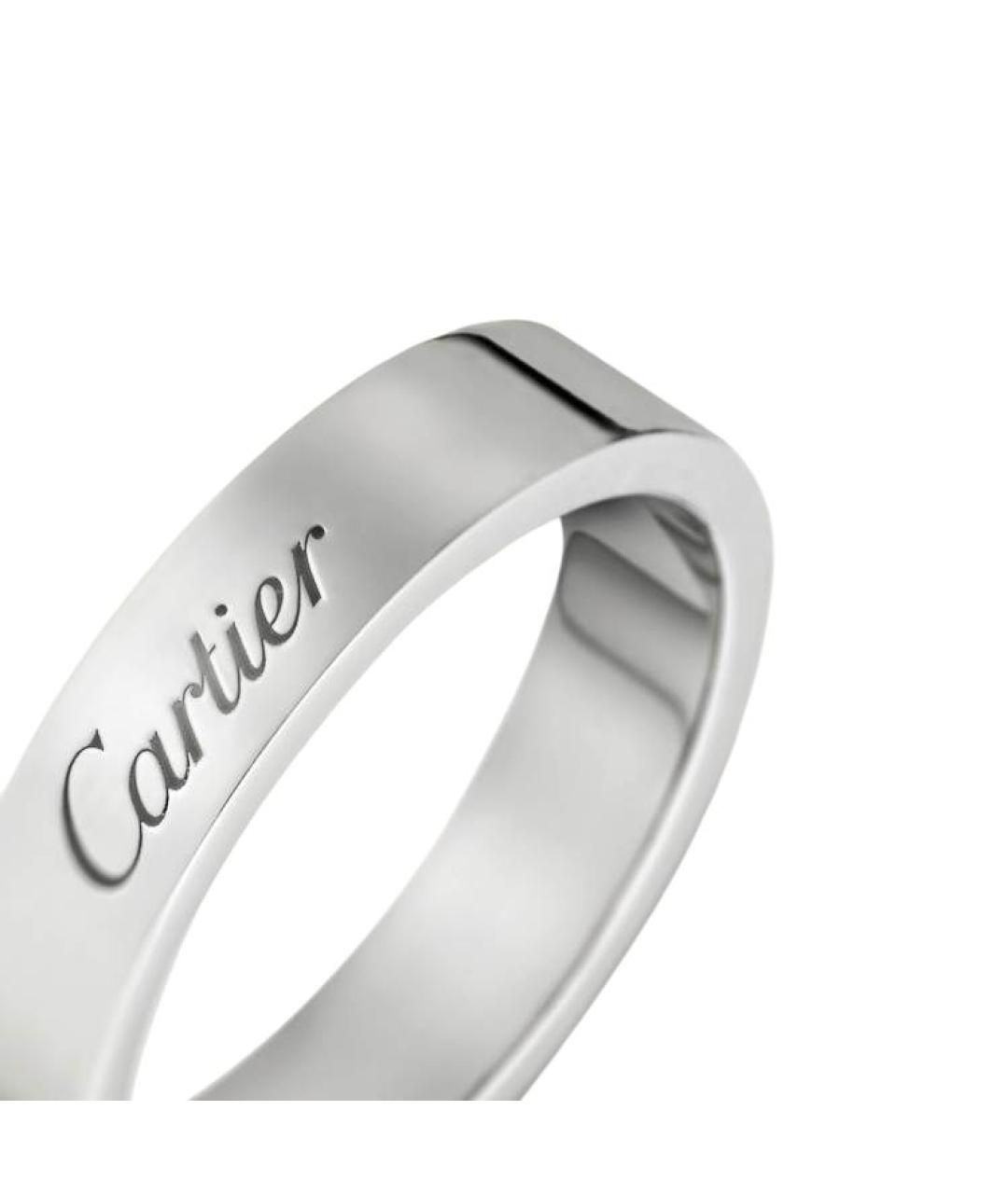CARTIER Серебряное платиновое кольцо, фото 5