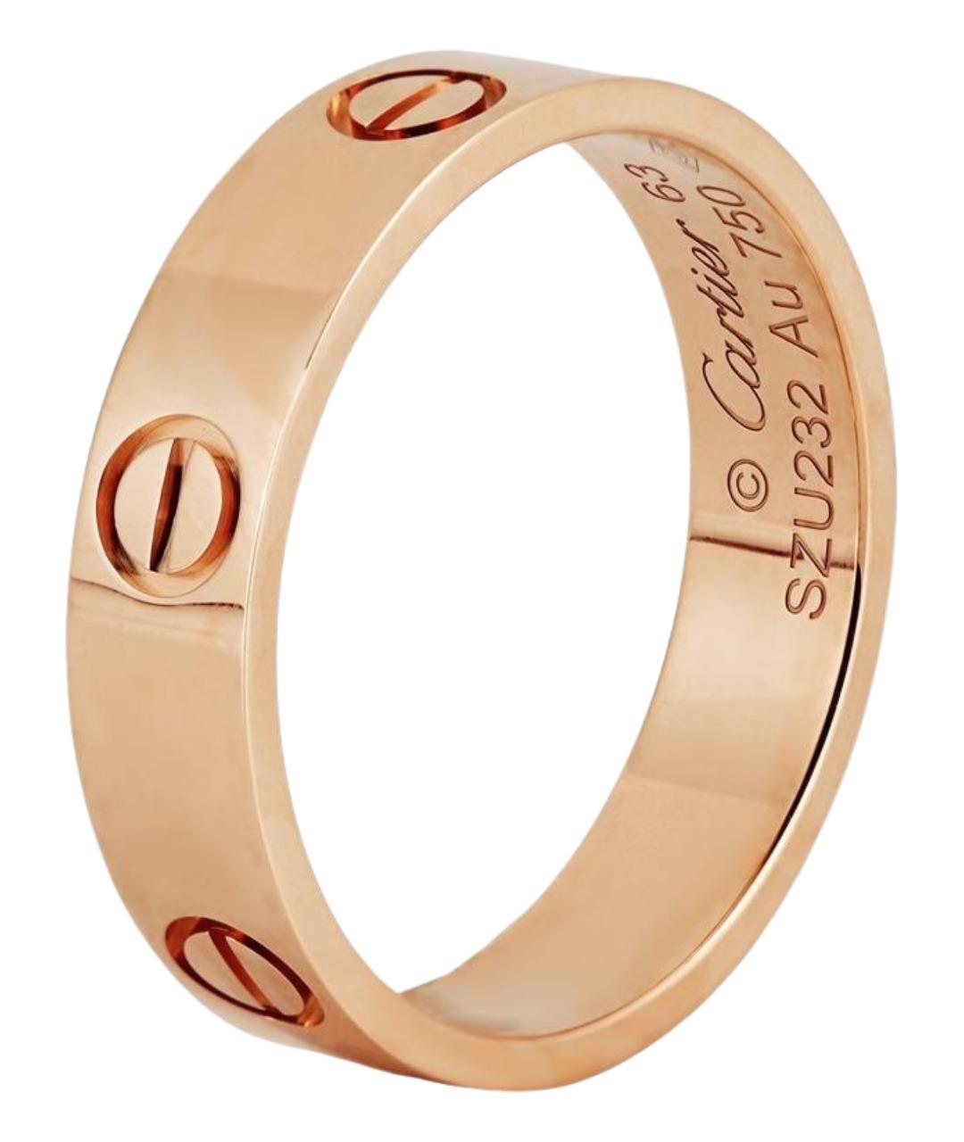 CARTIER Золотое кольцо из розового золота, фото 1