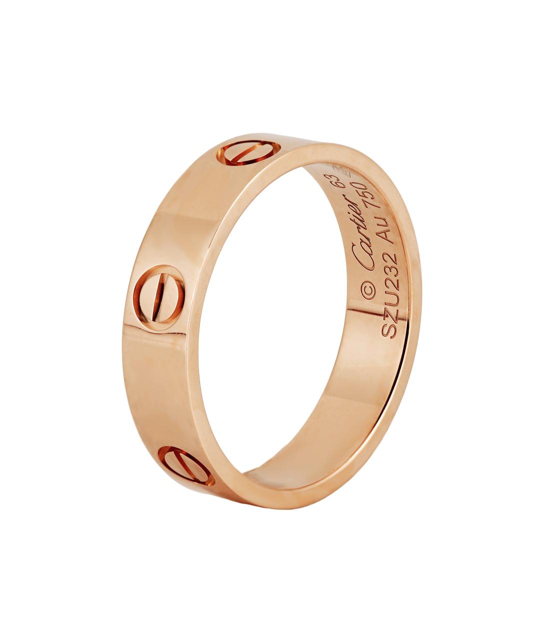 CARTIER Золотое кольцо из розового золота, фото 6