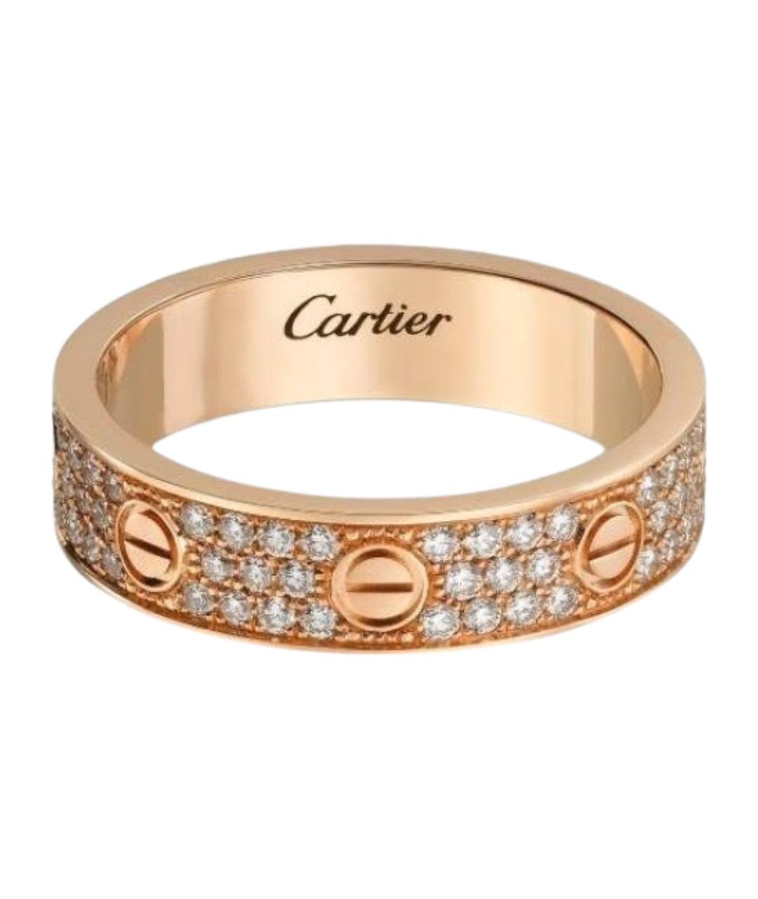 CARTIER Золотое кольцо из розового золота, фото 1