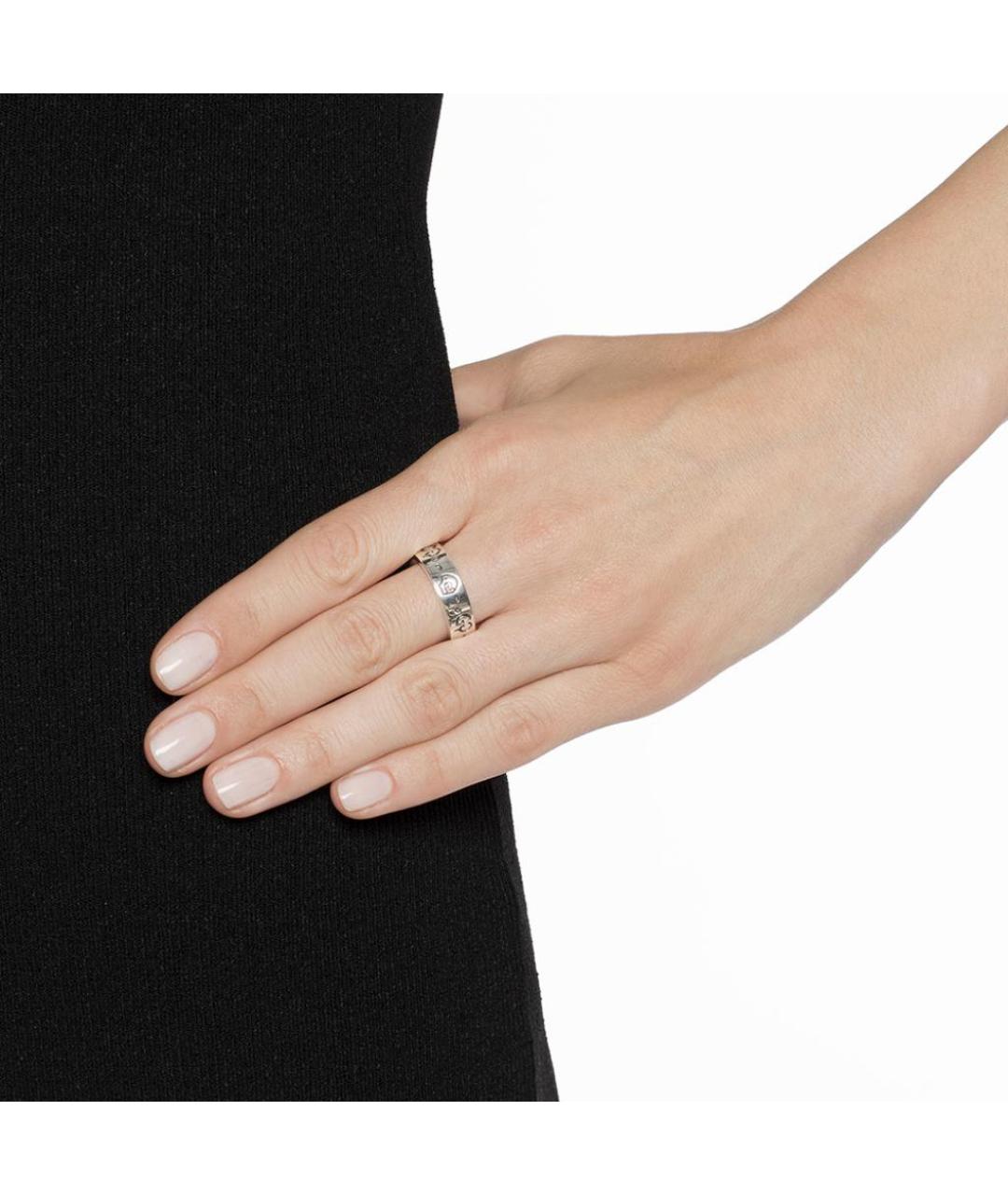 GUCCI Серебряное серебряное кольцо, фото 4