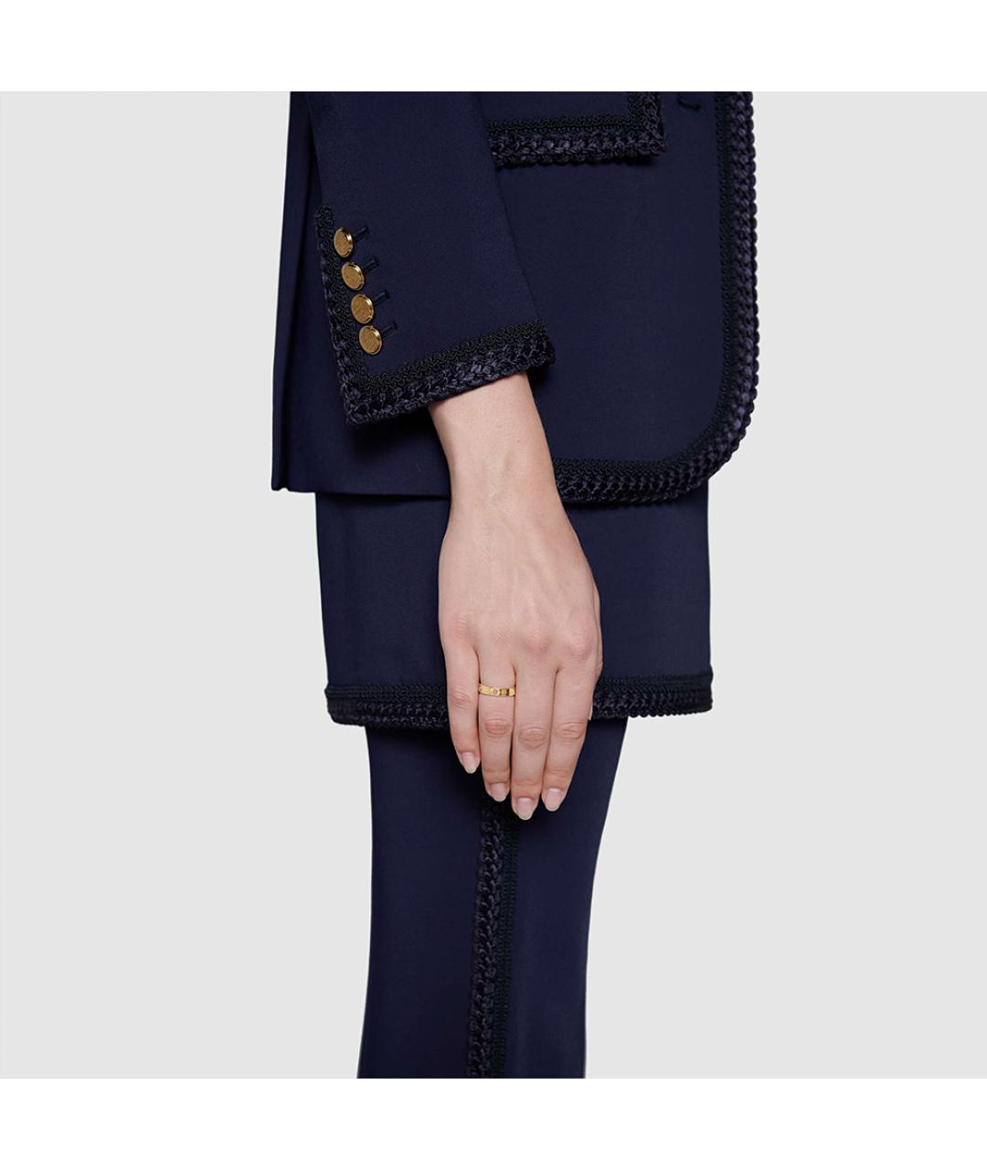 GUCCI Золотое кольцо из желтого золота, фото 2