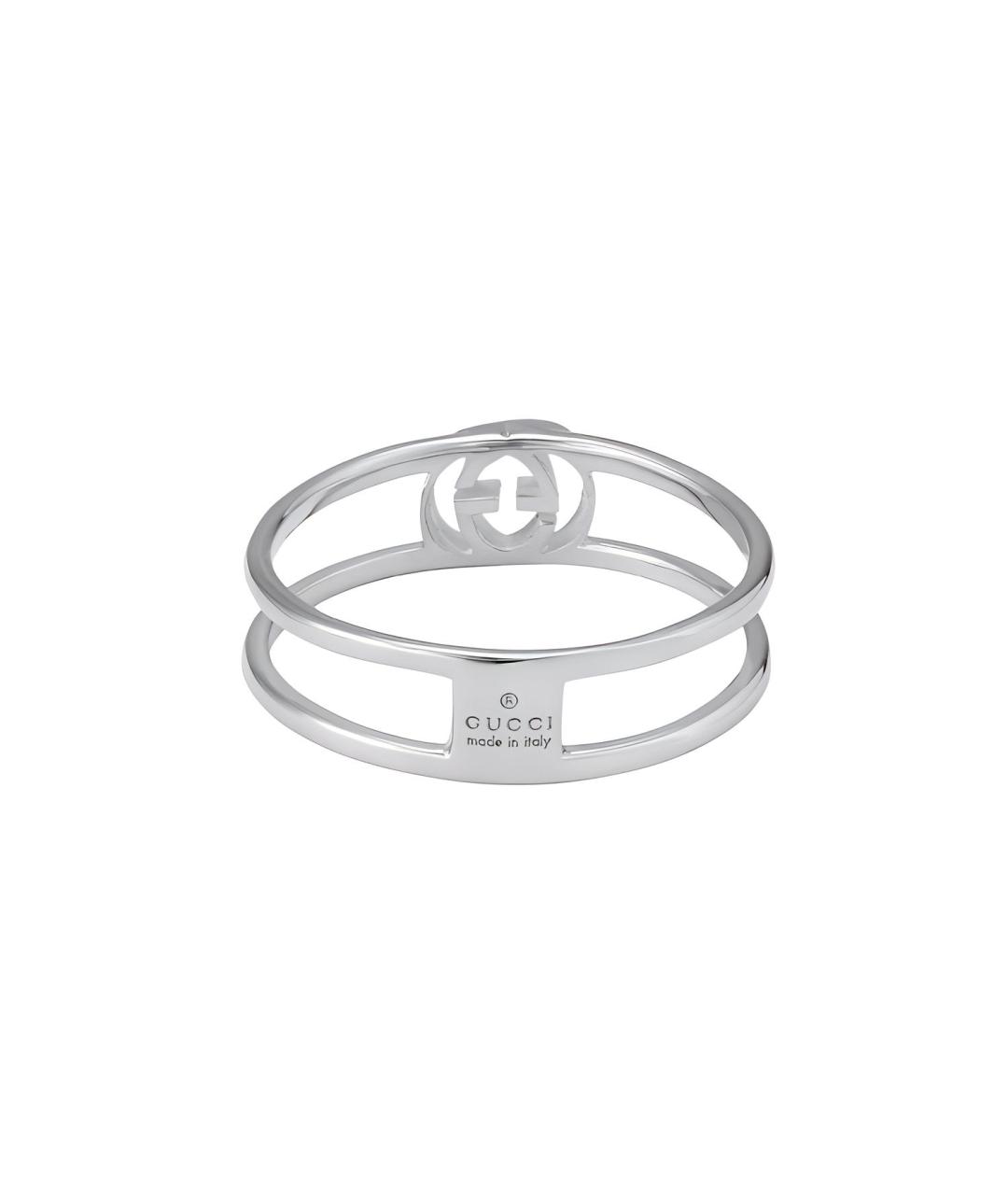 GUCCI Серебряное серебряное кольцо, фото 2