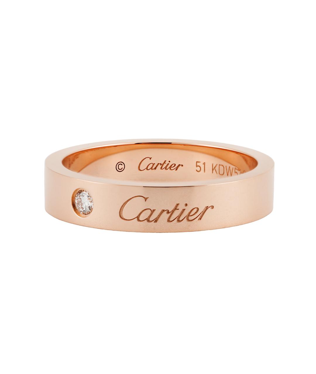 CARTIER Розовое кольцо из розового золота, фото 1