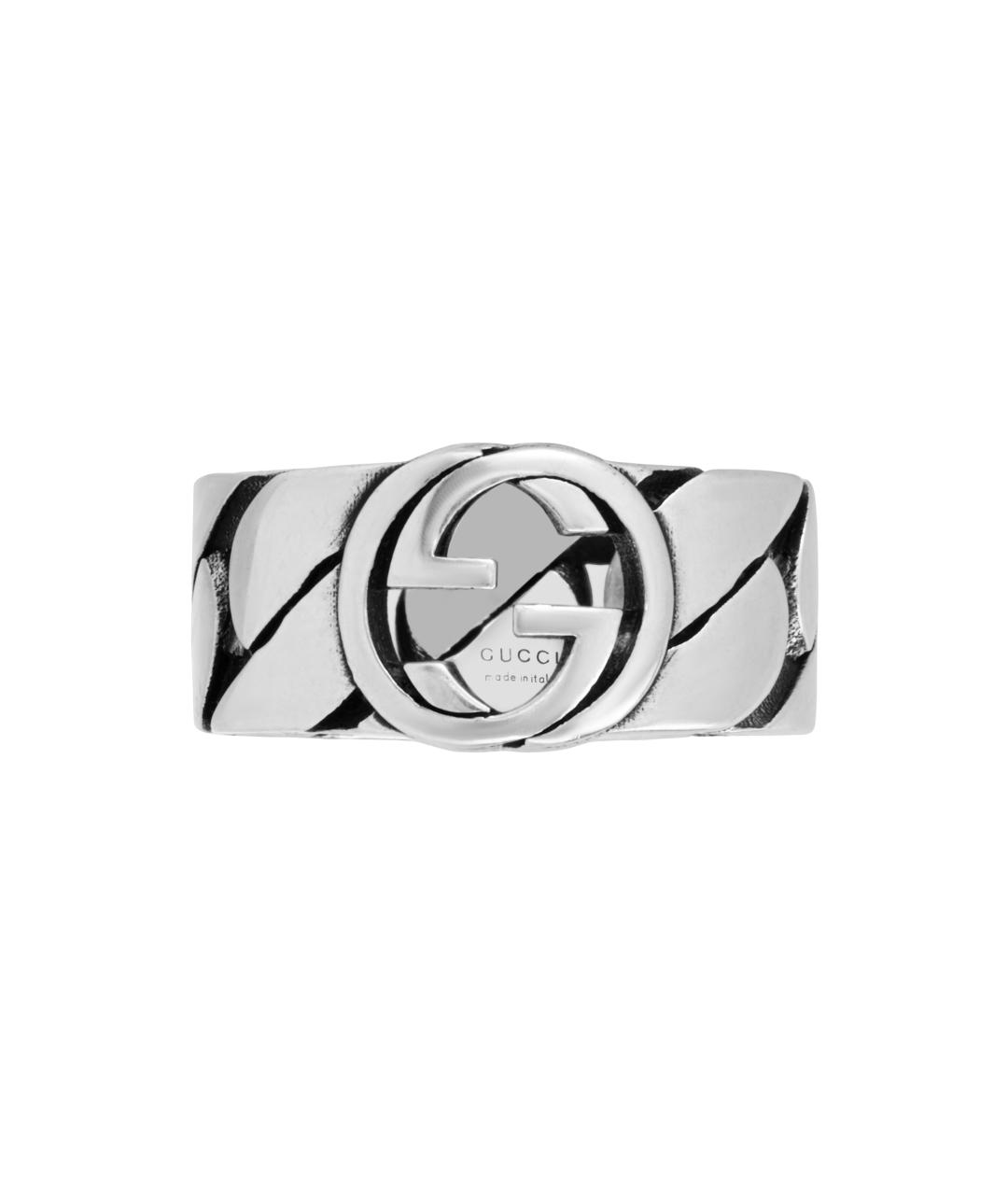 GUCCI Серебряное серебряное кольцо, фото 2