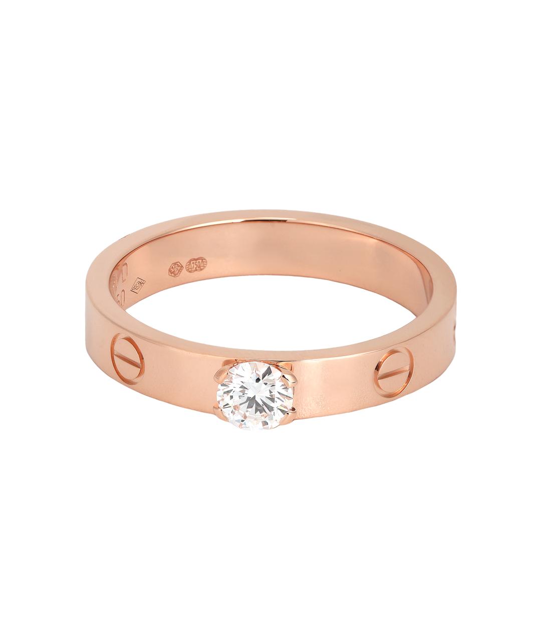 CARTIER Розовое кольцо из розового золота, фото 1