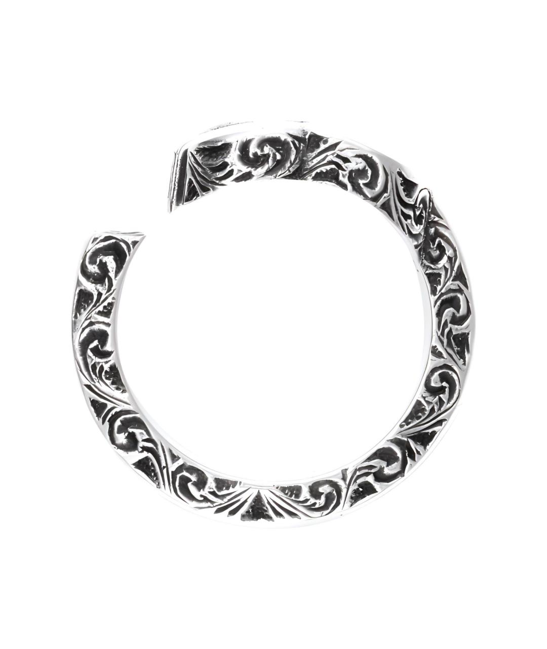 GUCCI Серебряное серебряное кольцо, фото 3