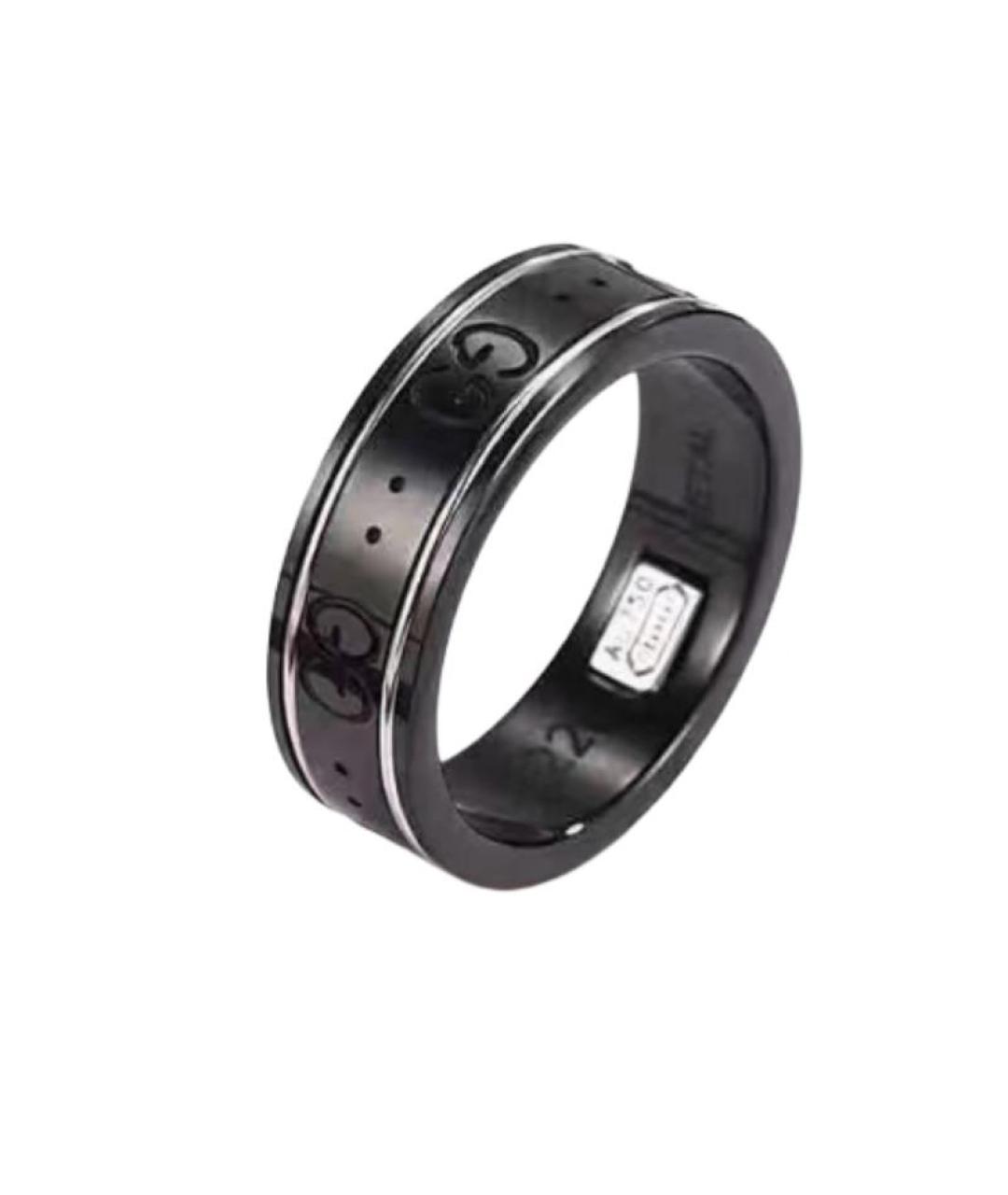 GUCCI Черное кольцо, фото 1