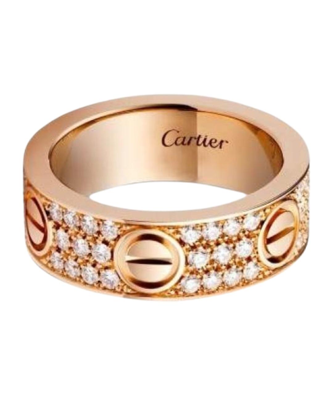 CARTIER Золотое кольцо из розового золота, фото 1