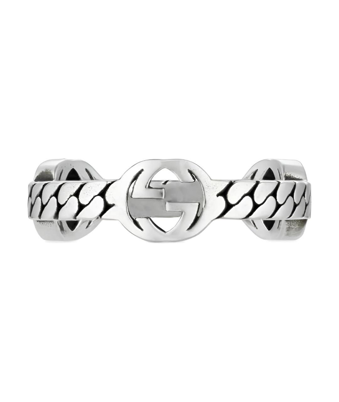 GUCCI Серебряное кольцо, фото 1