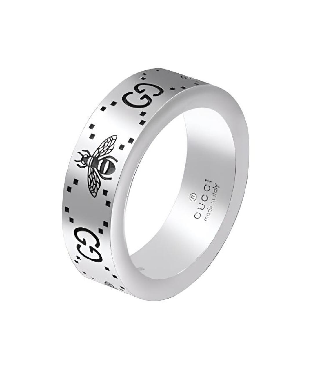 GUCCI Серебряное серебряное кольцо, фото 2