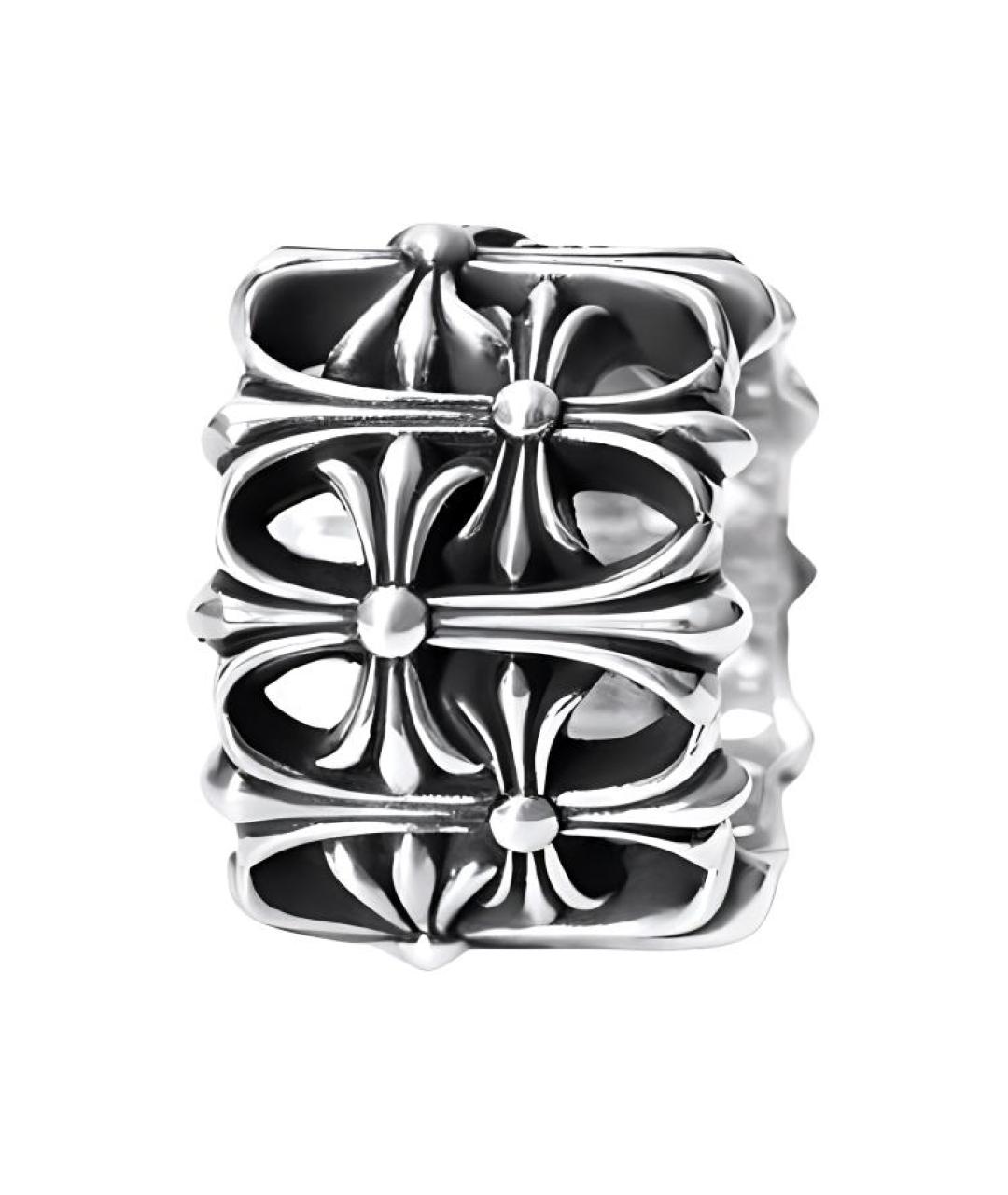 CHROME HEARTS Серебряное серебряное кольцо, фото 4