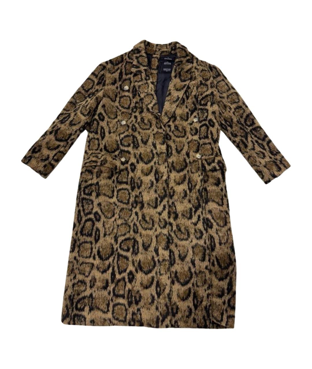 ROKH Бежевое шерстяное пальто, фото 1