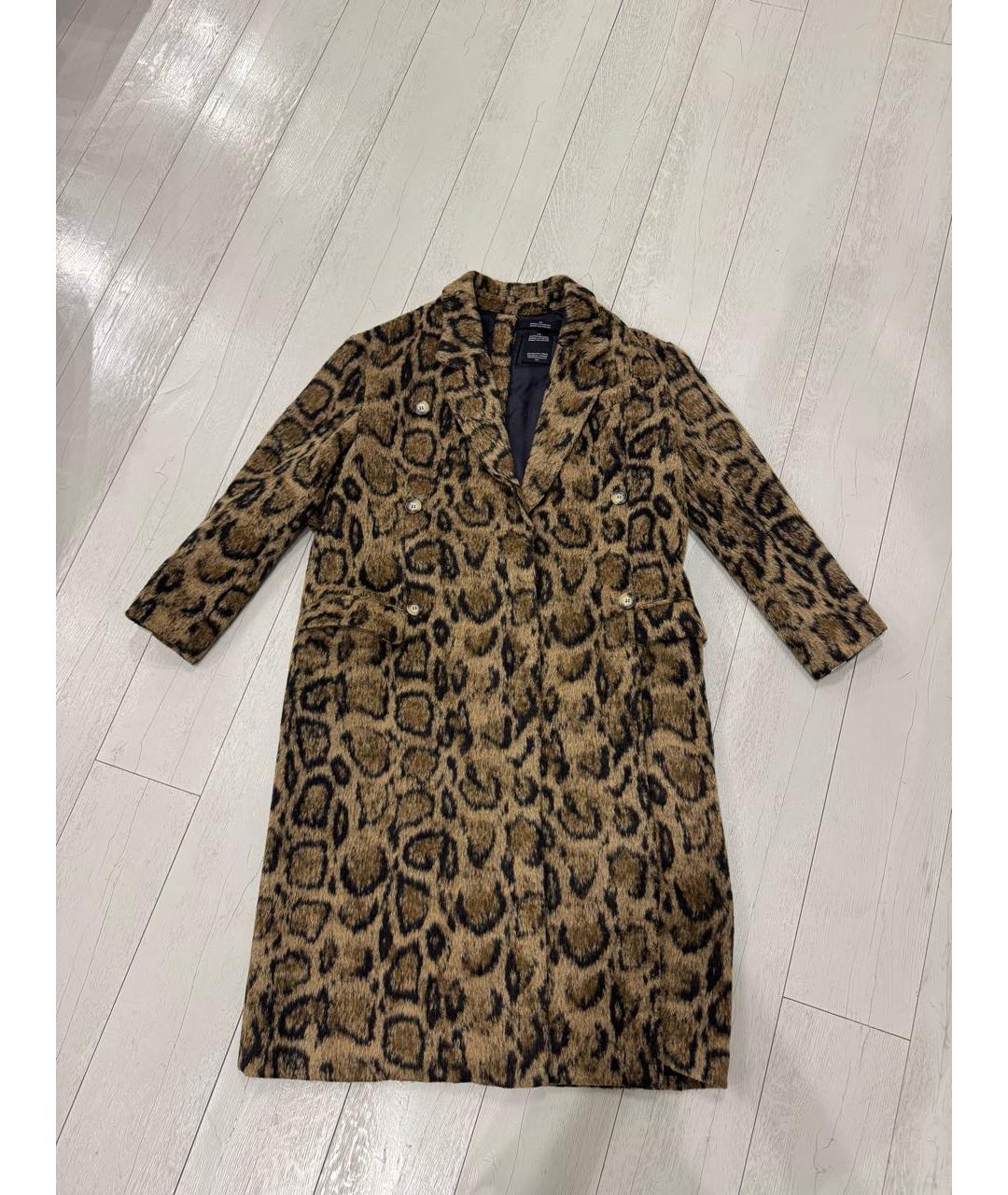 ROKH Бежевое шерстяное пальто, фото 6